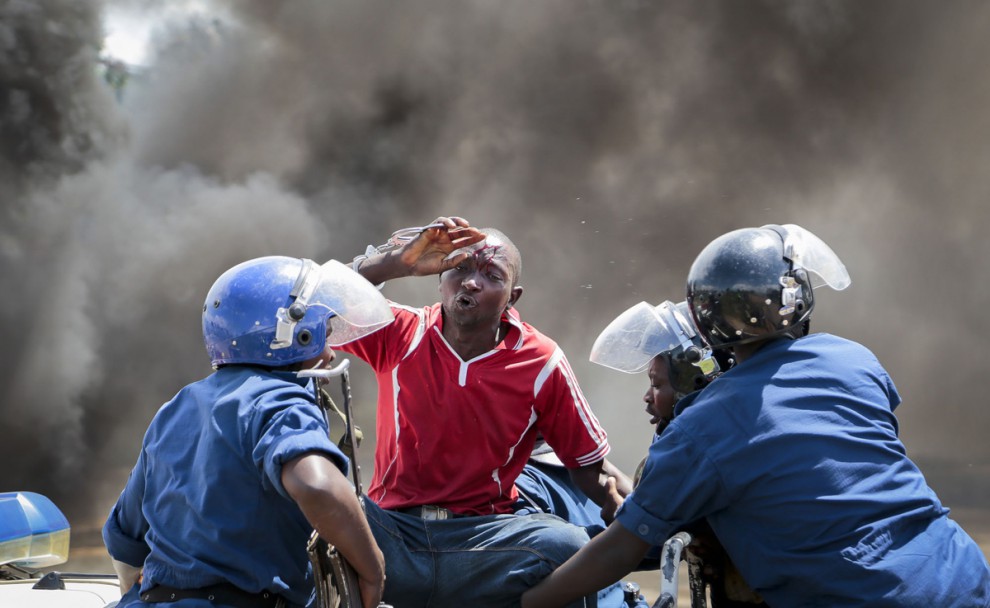 Демонстрации в Бурунди