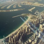 Захватывающий полет двух экстремалов над Дубаем