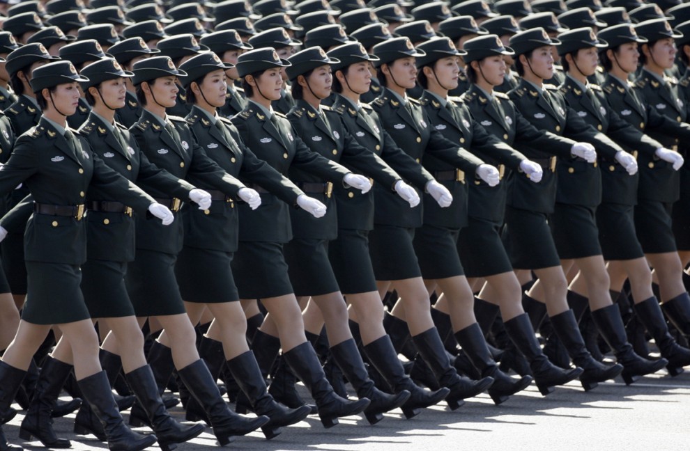 Китайские женщины-военнослужащие