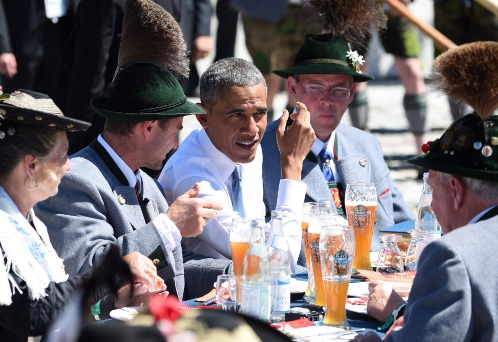 Обама на G7