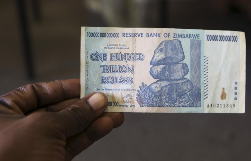 Зимбабвийские доллары