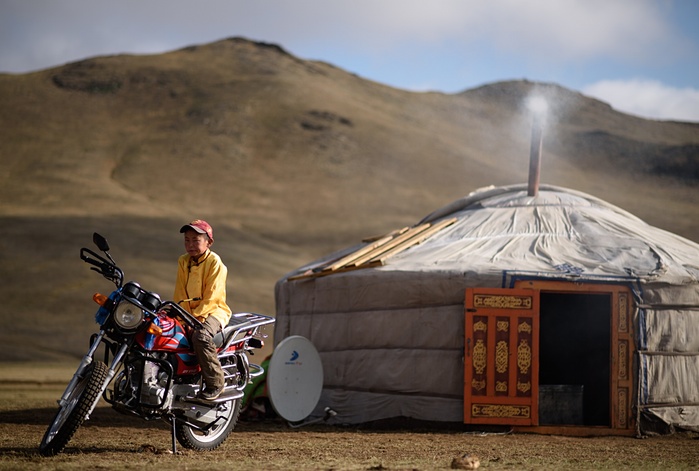 Детство в Монголии