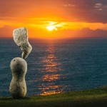 Балансирующие камни Эдриана Грэя на острове Мэн