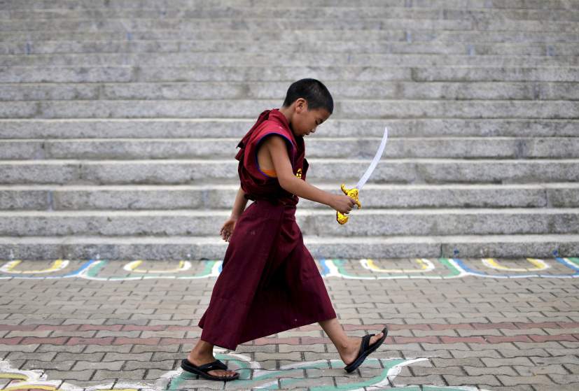 Тибетский монах