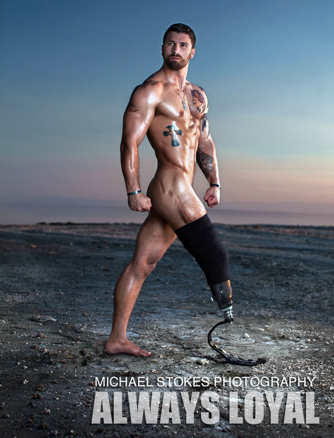 Инвалид-ампутант спортсмен