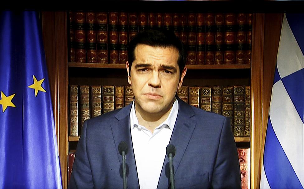 Премьер-министр Греции Алексис  Ципрас 