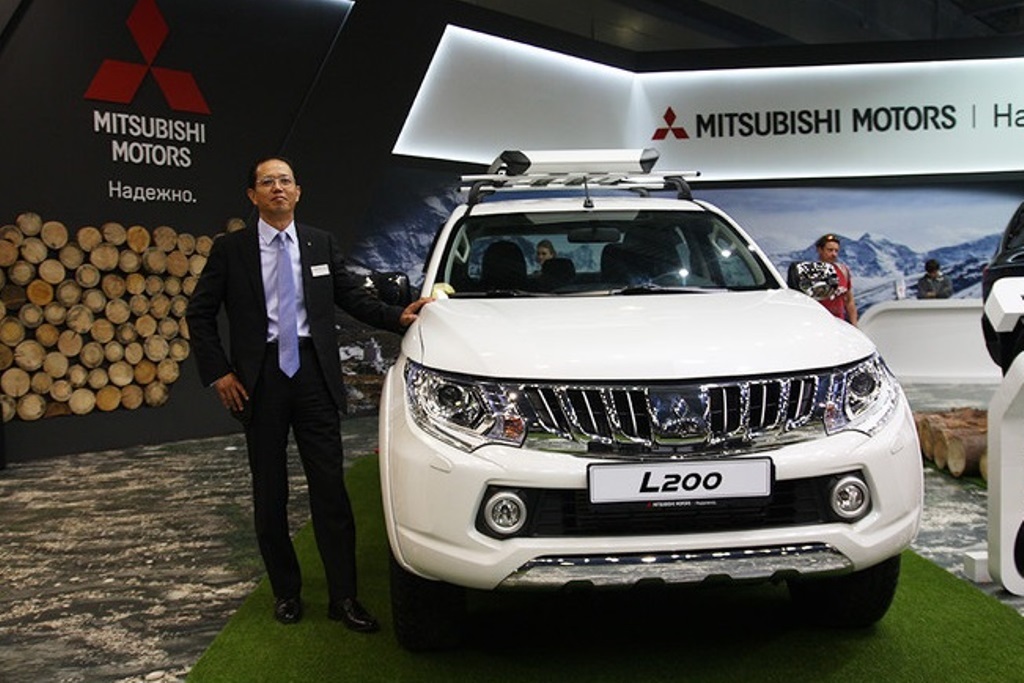 Президент «ММС Рус» Такаи Наоя представил пятое поколение пикапа Mitsubishi L200.