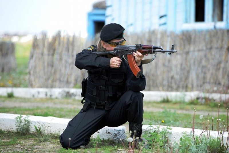 Девушки в армии Казахстана 
