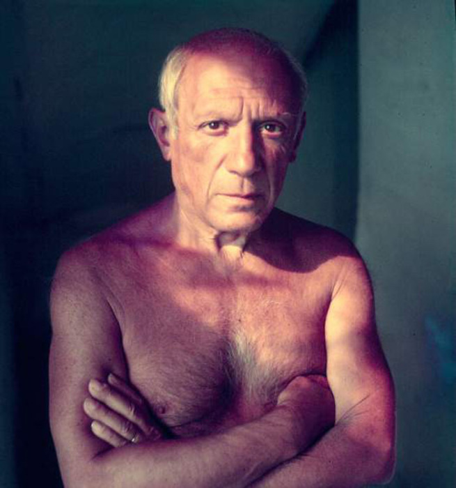 Архивные фото:  необычный Пабло Пикассо 