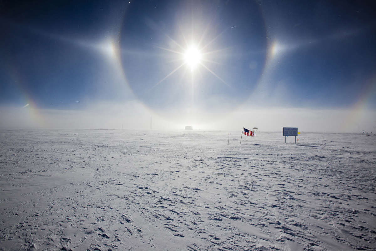 Солнце на Северном полюсе