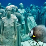 Музей подводных скульптур в Мексике