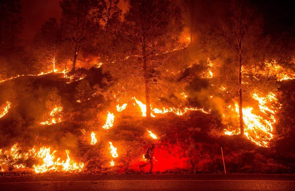 Пожар в Калифорнии 