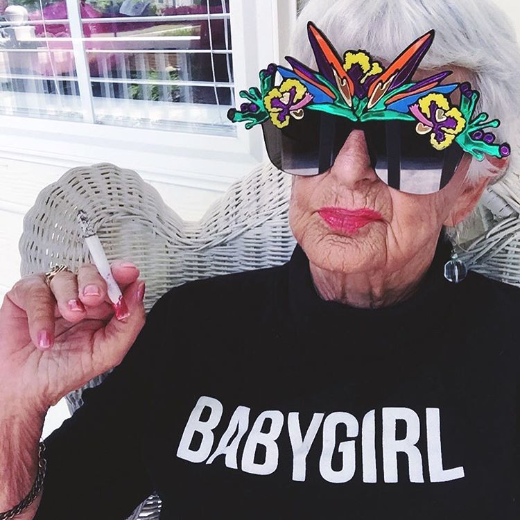 87-летняя модница, которая сумела вернуться к жизни благодаря Instagram