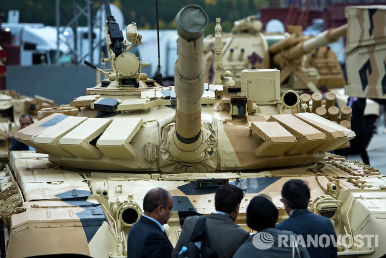 Военная техника России на выставке в Нижнем Тагиле