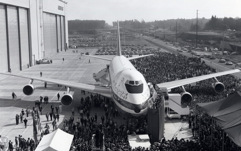 Знаковые фото из истории Boeing 747