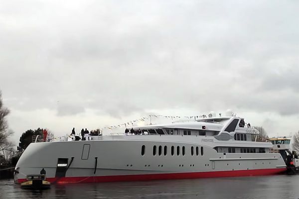 Новая яхта российского миллиардера Андрея Мельниченко за $400 миллионов