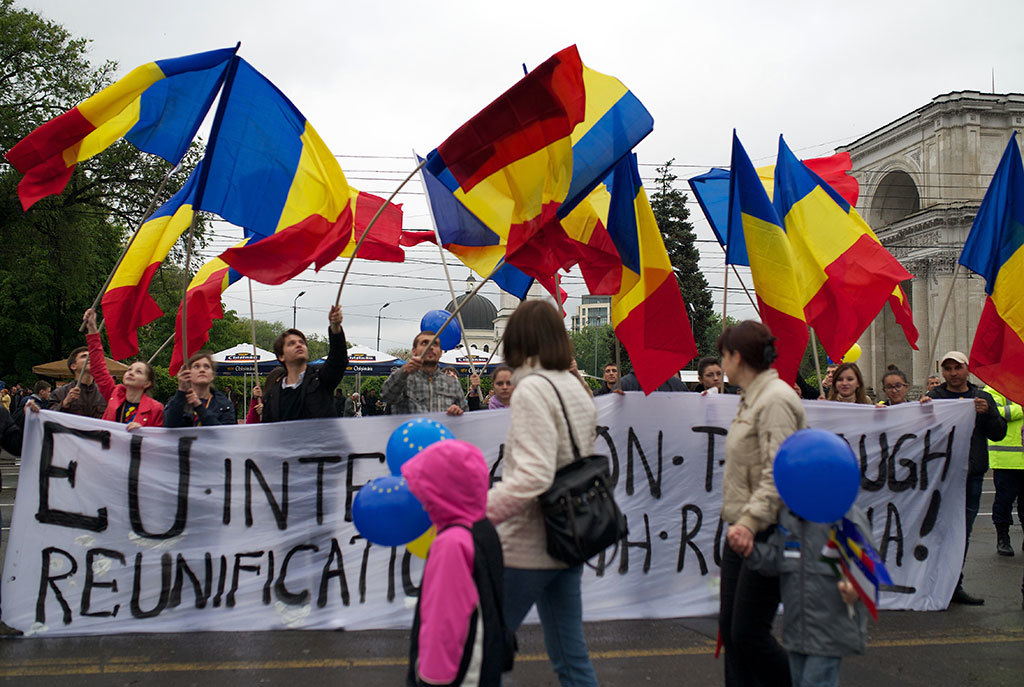 В Кишиневе проходит антиправительственная акция