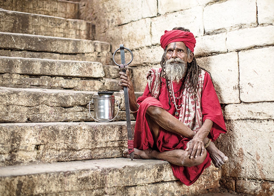 Фотографии самых почитаемых людей Индии 
