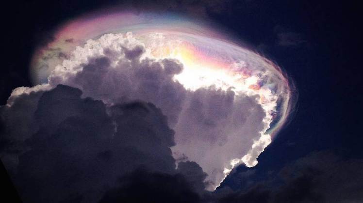 Люди увидели странного вида облако и решили, что наступил конец света