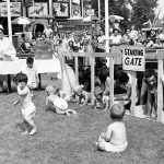 Детские бега в подгузниках в США в 1940 – 1950 годах