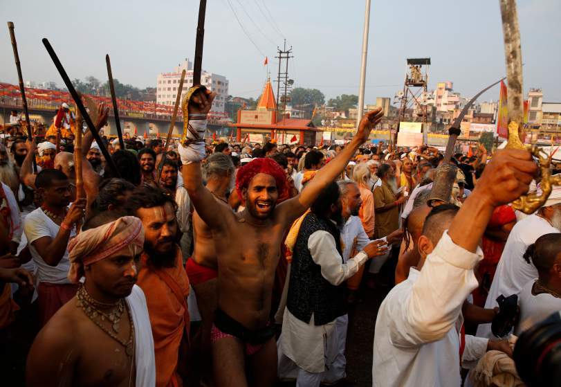 Праздник Кумбха-мела в Индии