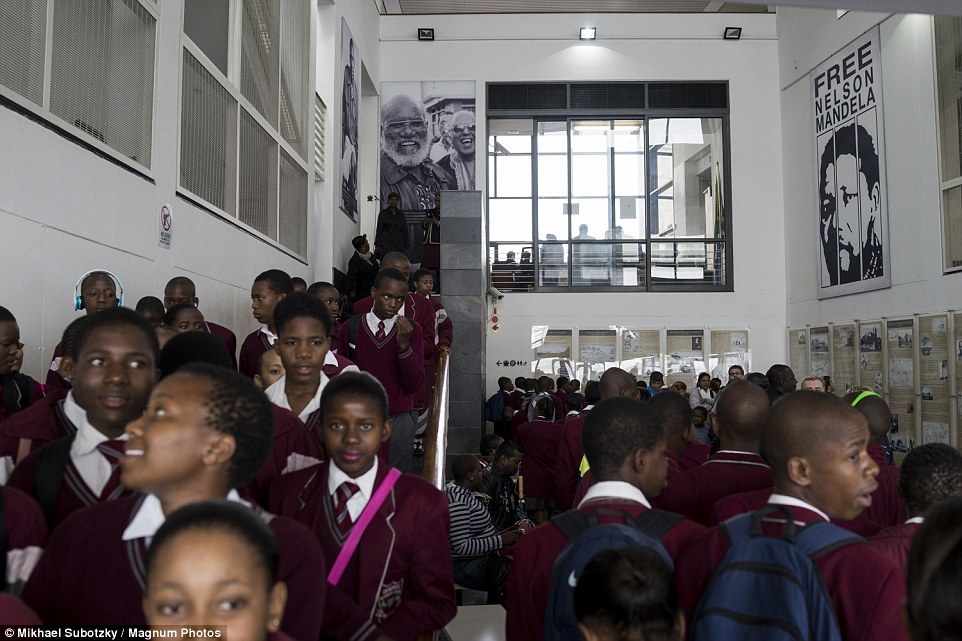 Южноафриканские школьники