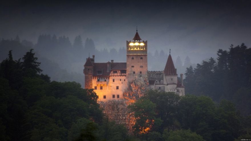 Замок Бран, Румыния.