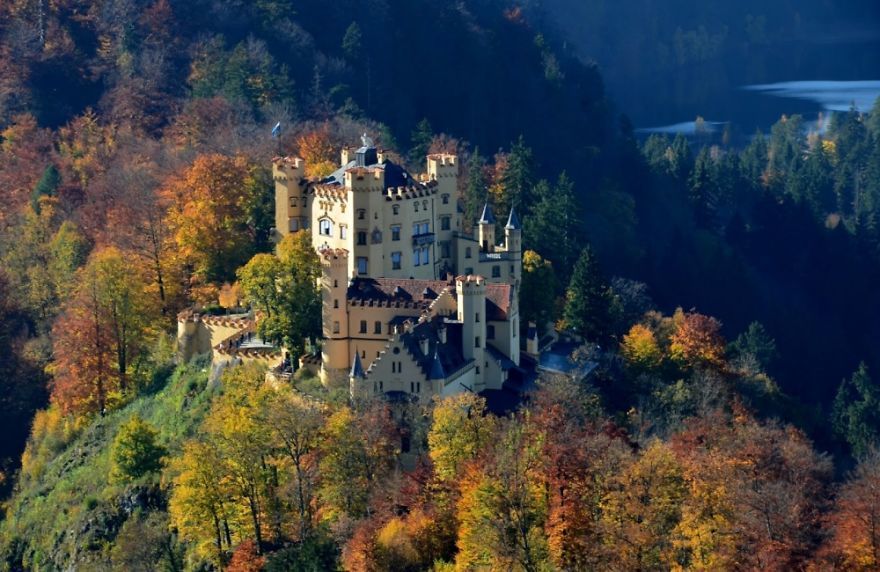 Замок Хоэншвангау, Германия.