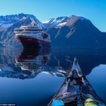 Потрясающие снимки норвежских фьордов от путешественника на байдарке
