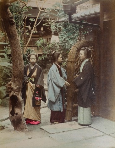 Старинная японская фотография XIX века
