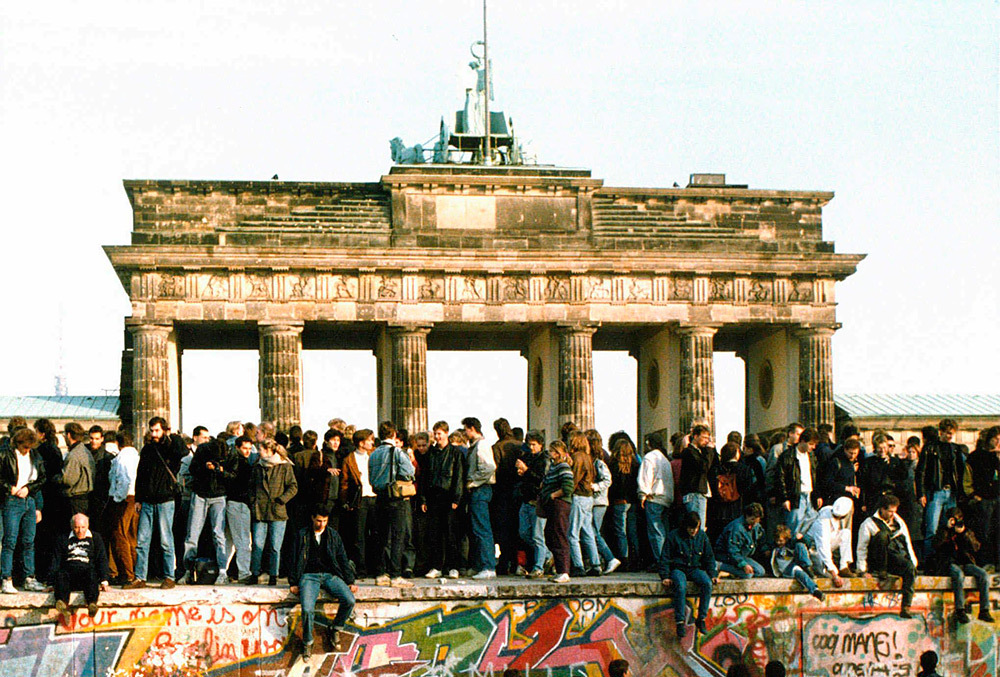 Германия отметила 25-летие падения Берлинской стены