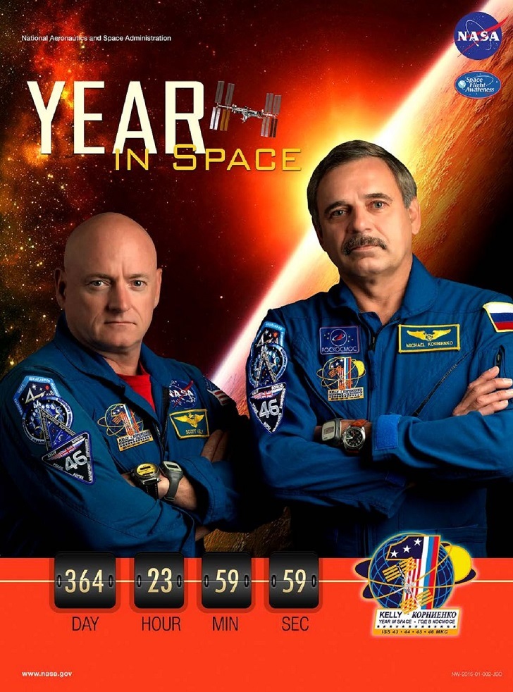 НАСА создает потрясающие постеры к каждой миссии астронавтов на МКС