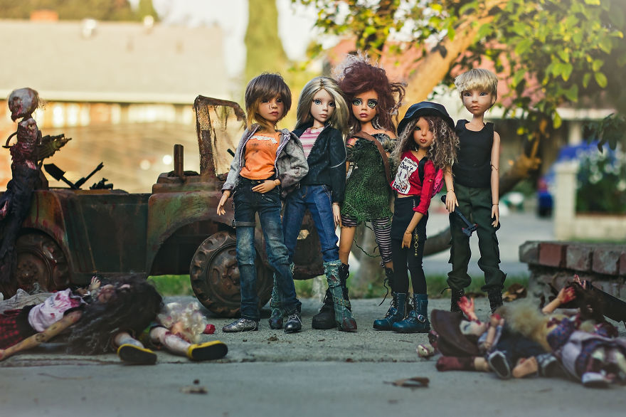 Зомби-куклы от фотографа Шерон Райт