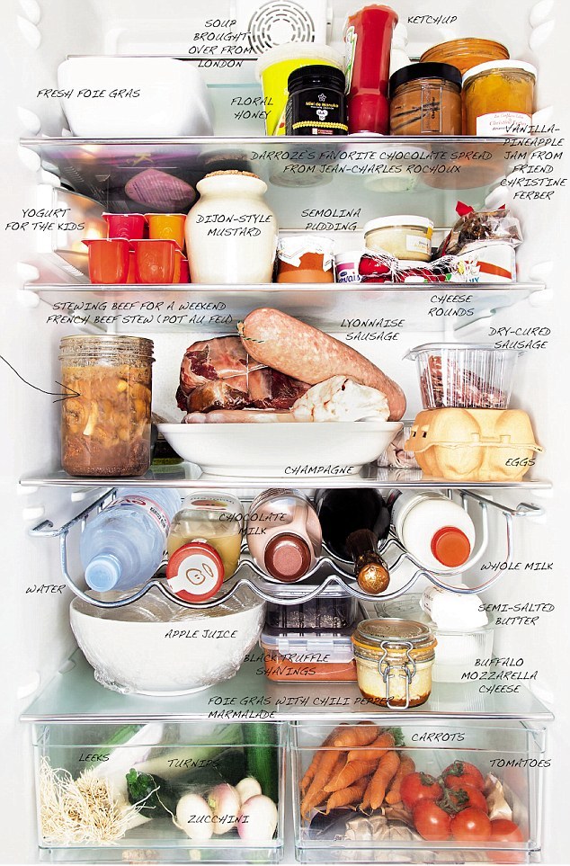 Что находится в холодильниках шеф-поваров 