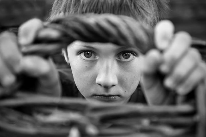 Детство в черно-белых фотографиях