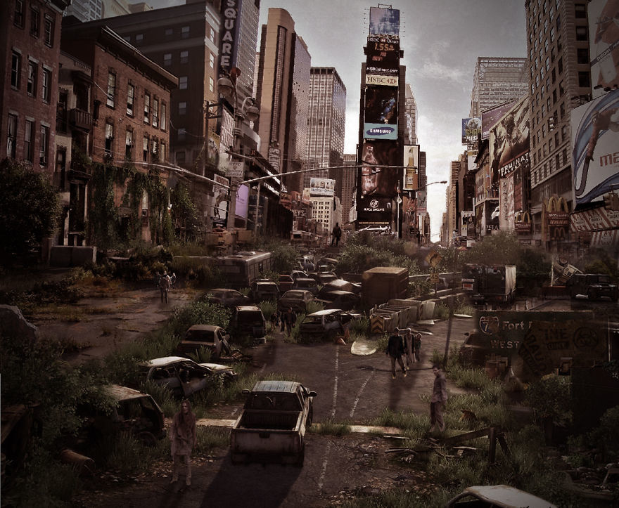 Что будет с городами после зомби-апокалипсиса 