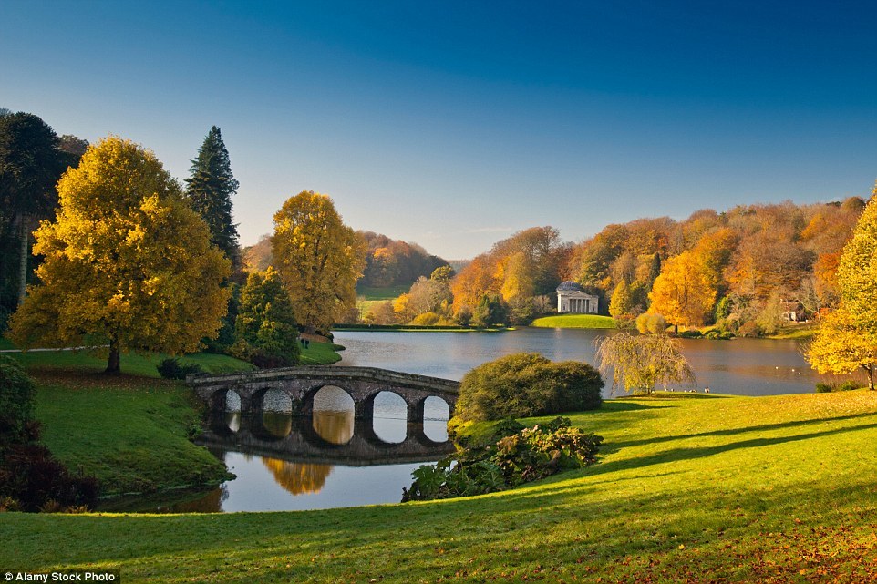 Золотые краски осени в пейзажах Великобритании