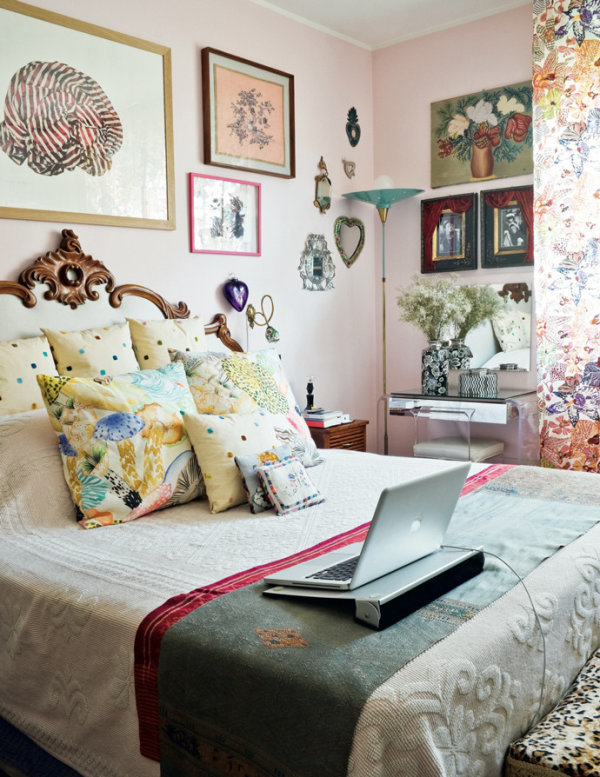 Шикарные спальные комнаты известных красавиц, телеведущих и дизайнеров