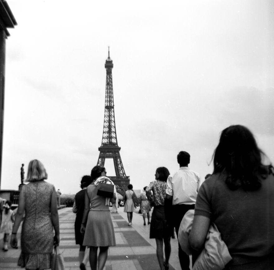 Потрясающие фотографии Парижа в 1968 году 