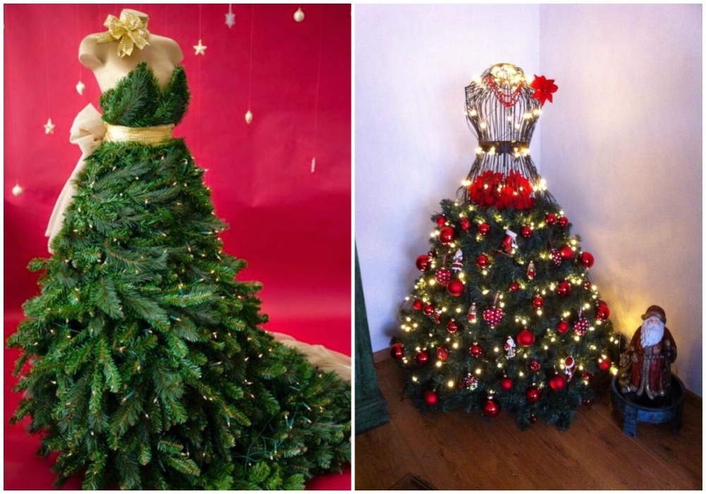Лучшие креативные идеи для новогодней елки 