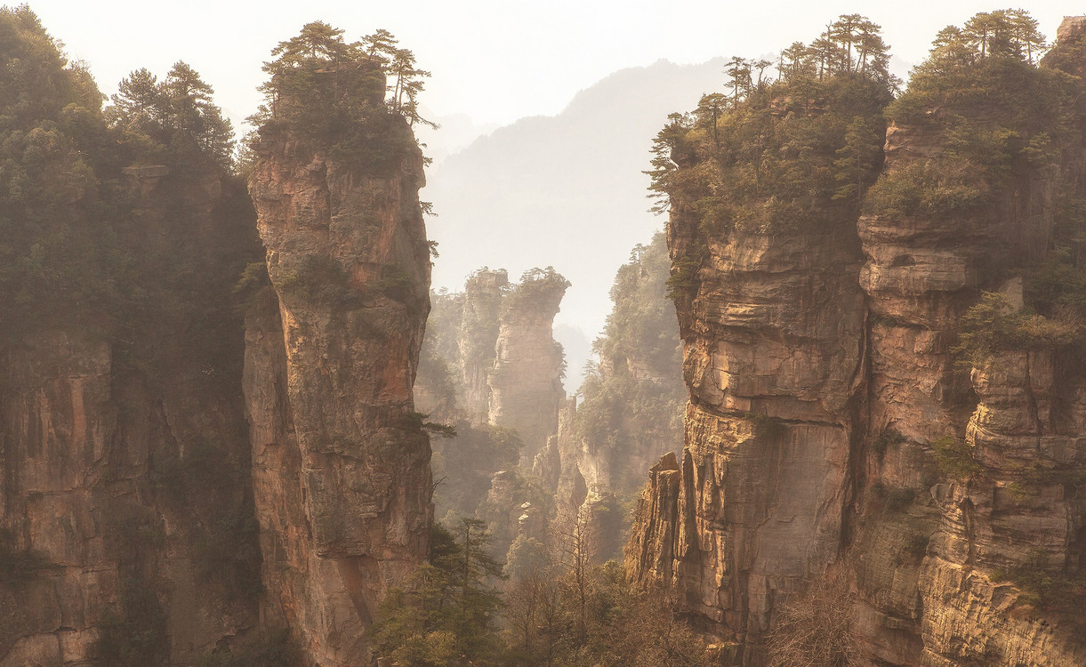 Скалы Улинъюань: чудо национального парка Чжанцзяцзе