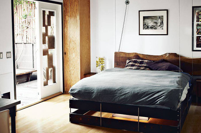 22 варианта оформления мужской спальни от дизайнеров