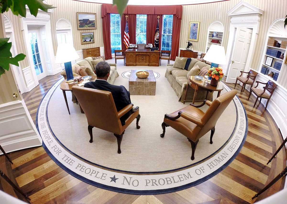 Внутри Белого дома — официальной резиденции президента США 