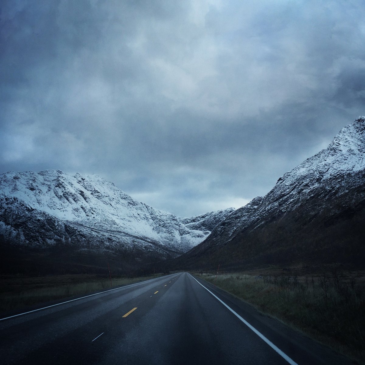 Холодные пейзажи северной красавицы - Норвегии
