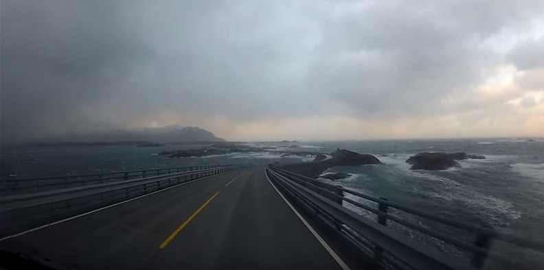 Самая красивая дорога в Норвегии