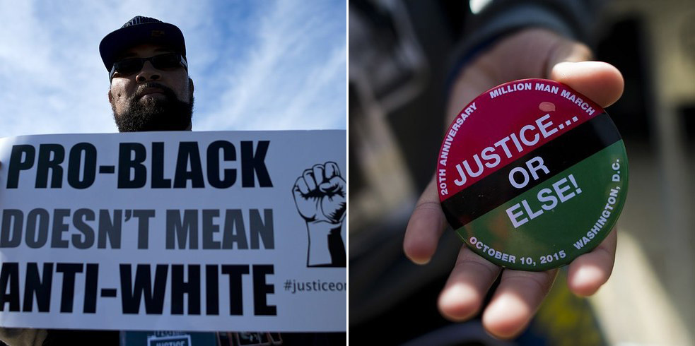 Марш черных в Вашингтоне