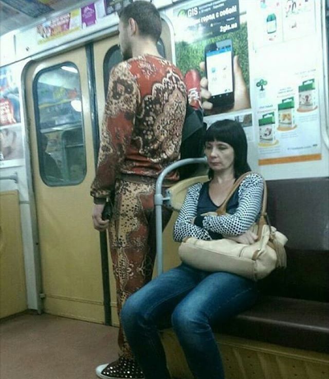 Самые яркие модники московского метро