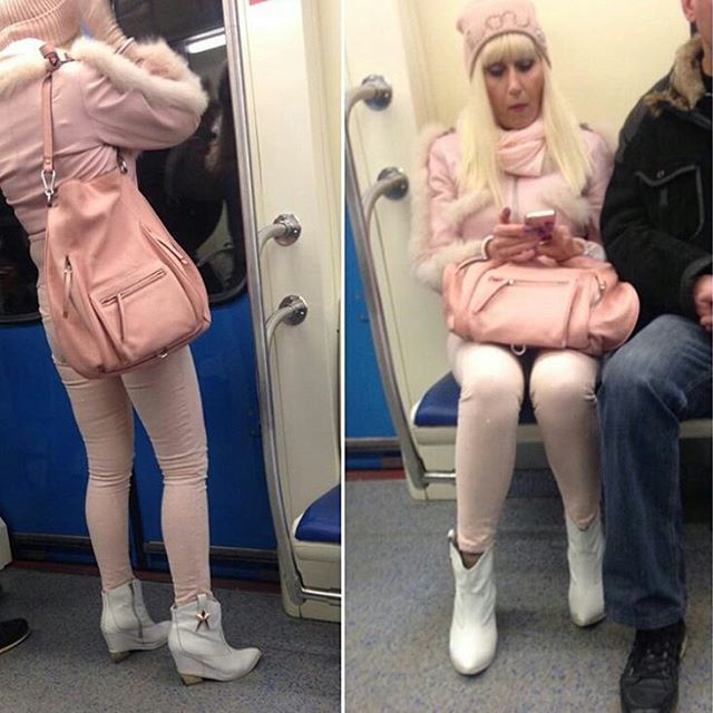 Самые яркие модники московского метро