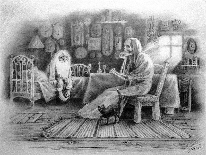 Жизнь смерти: трогательная история в зарисовках Сергея Загаровского
