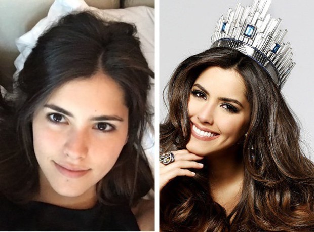 Участницы конкурса «Мисс Вселенная» показали, как они выглядят без макияжа